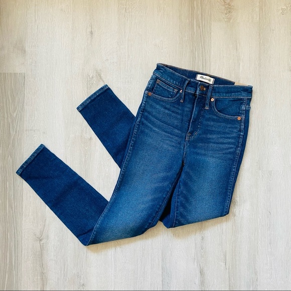 Madewell Denim - Madewell 10" High Rise Skinny Denim Jens Blue Sz 25